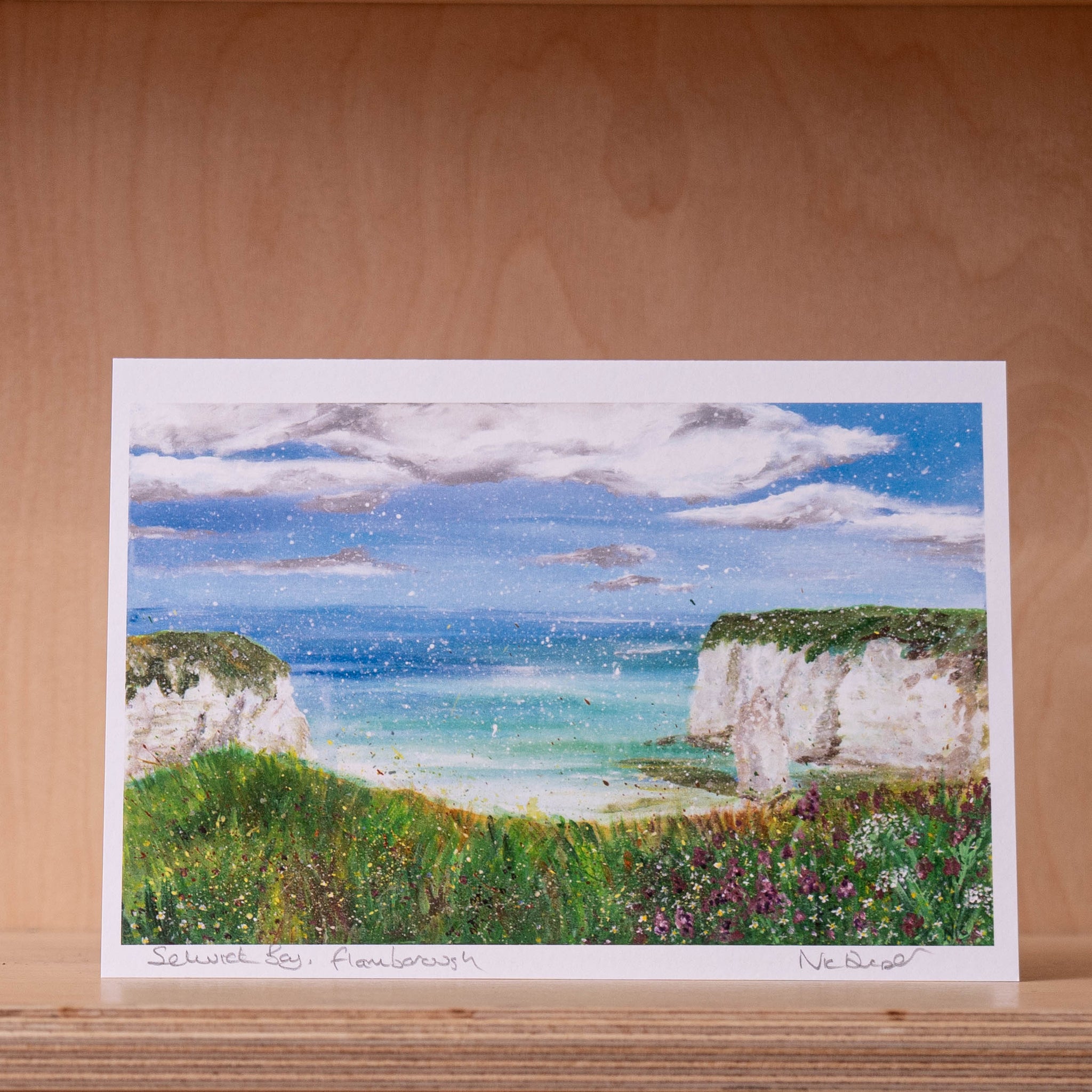 Nic Draper - Selwick Bay - Greetings Card