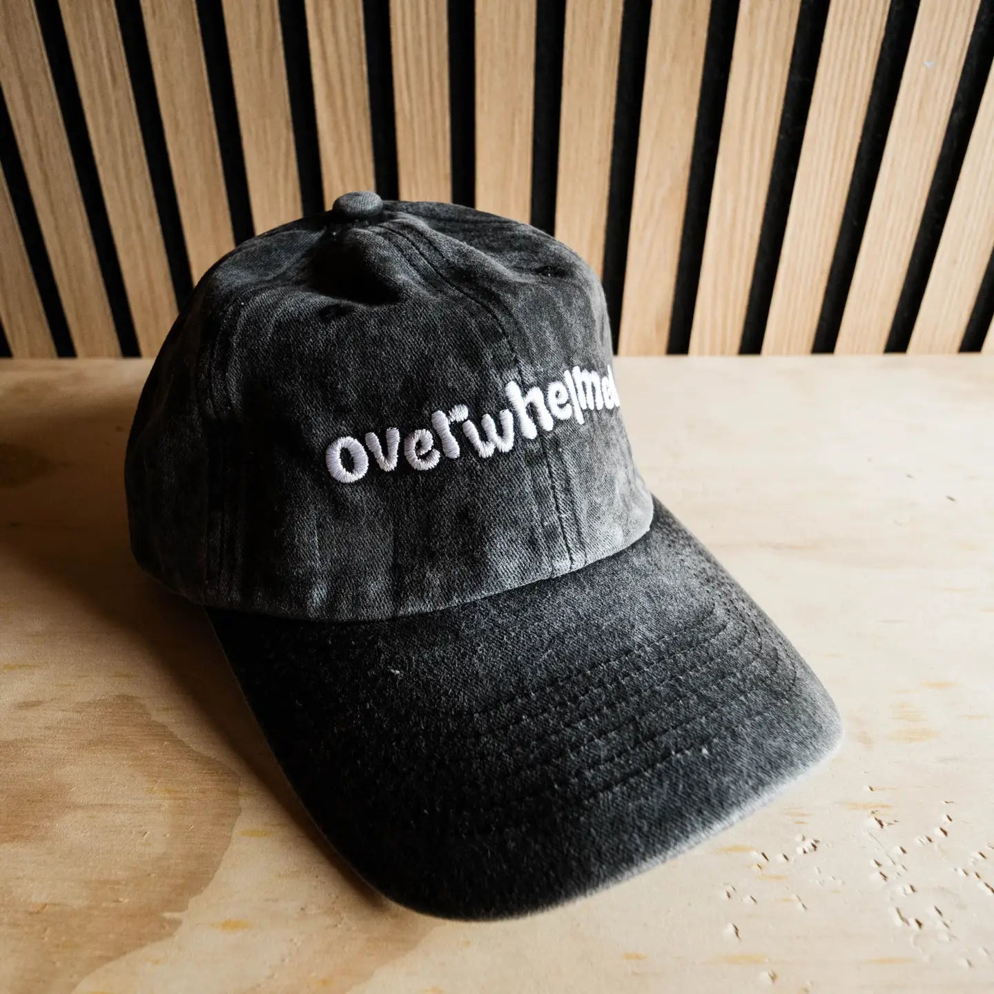 Finest Imaginary - Overwhelmed Dad Cap - Washed Black