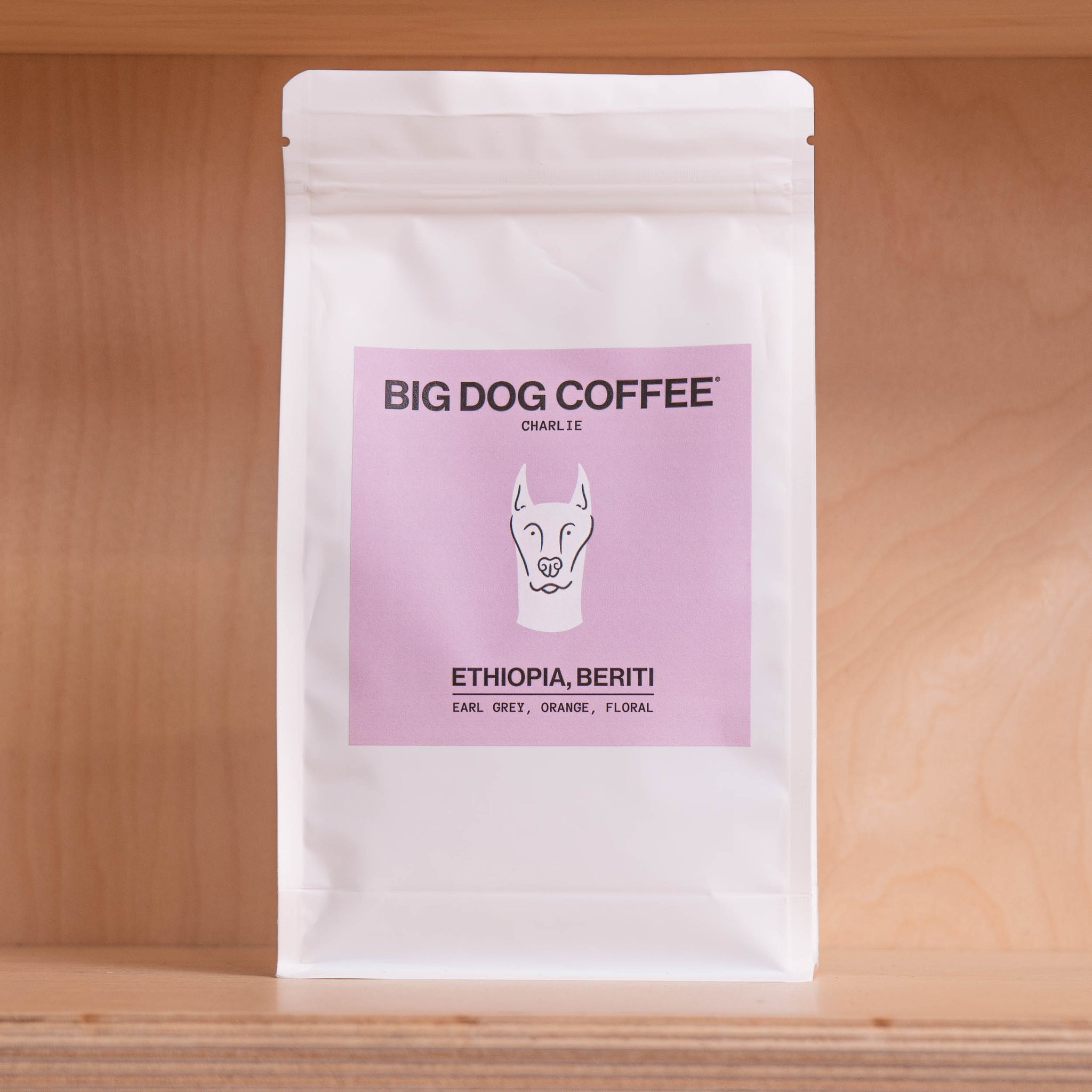 Big Dog Coffee Roasters - 'Charlie' - Ethiopia, Beriti - Whole Bean 250g