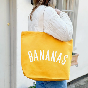 Alphabet Bags Canvas Bag - Bananas